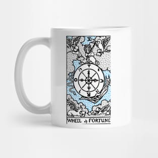 Modern Tarot Design - 10 Wheel of Fortune Mug